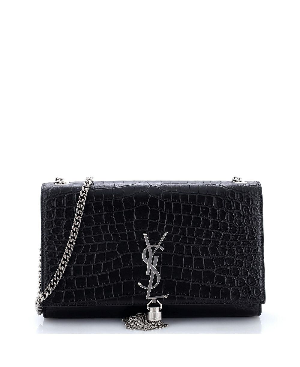 Кроссбоди сумка Saint Laurent Medium Classic Monogram из тисненой кожи