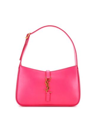 Pre-Owned Saint Laurent Small Le 5 a 7 Hobo Leather