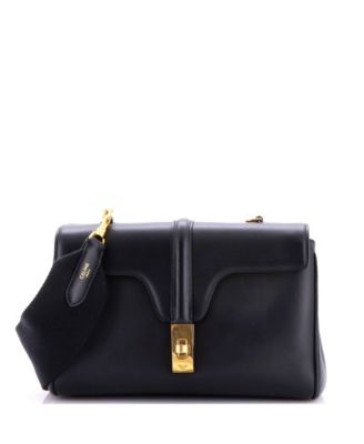 Pre-Owned Celine Teen Soft 16 Bag Smooth Calfskin