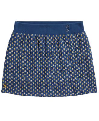 Polo Ralph Lauren женская цветочная стеганая юбка-килт для девочек 7-16 лет