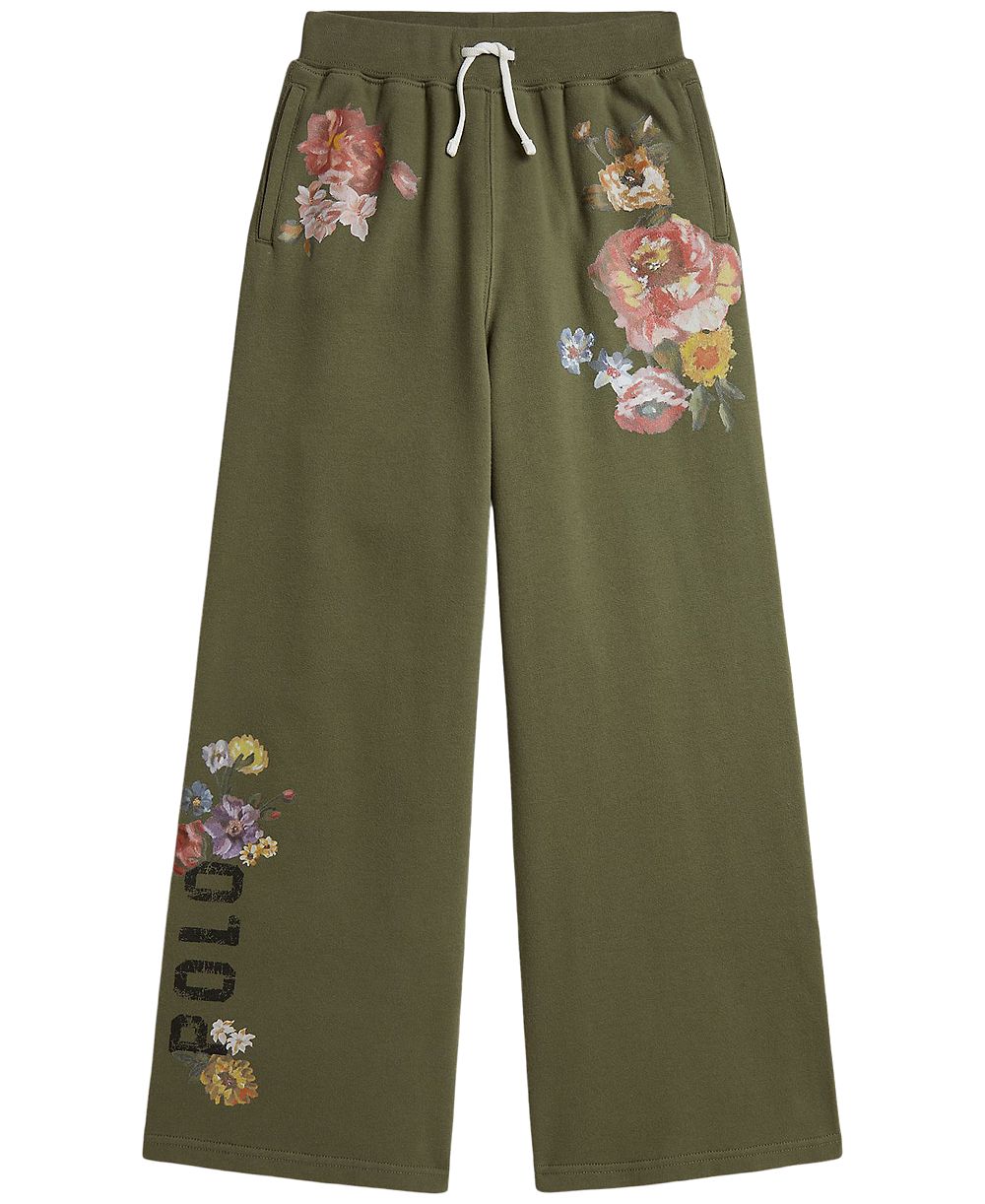 Polo Ralph Lauren Детский Floral Wide-Leg Fleece Sweatpants