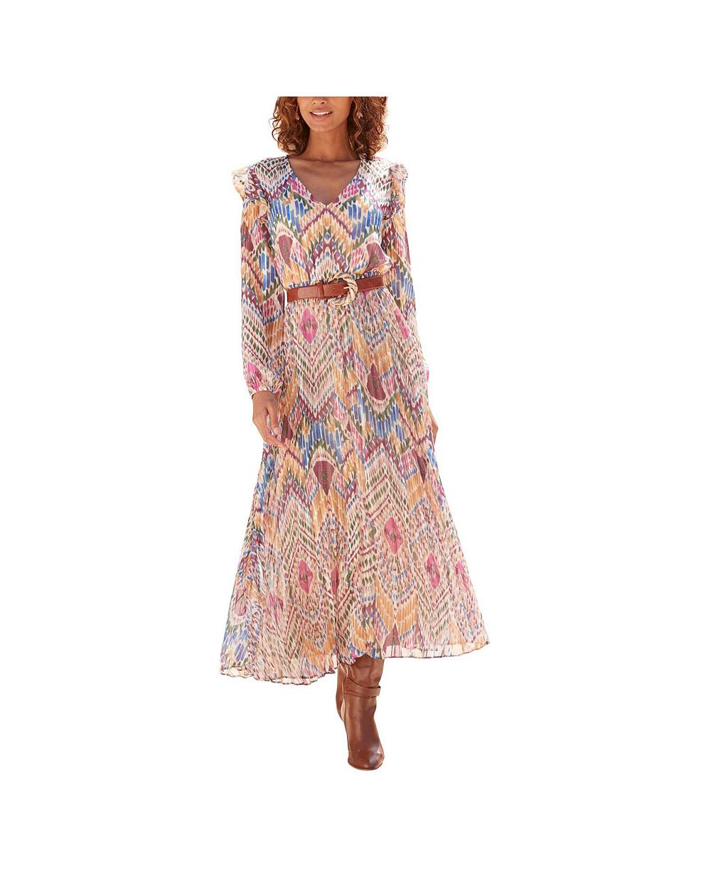 Платье LASCANA Women's Pleated Maxi