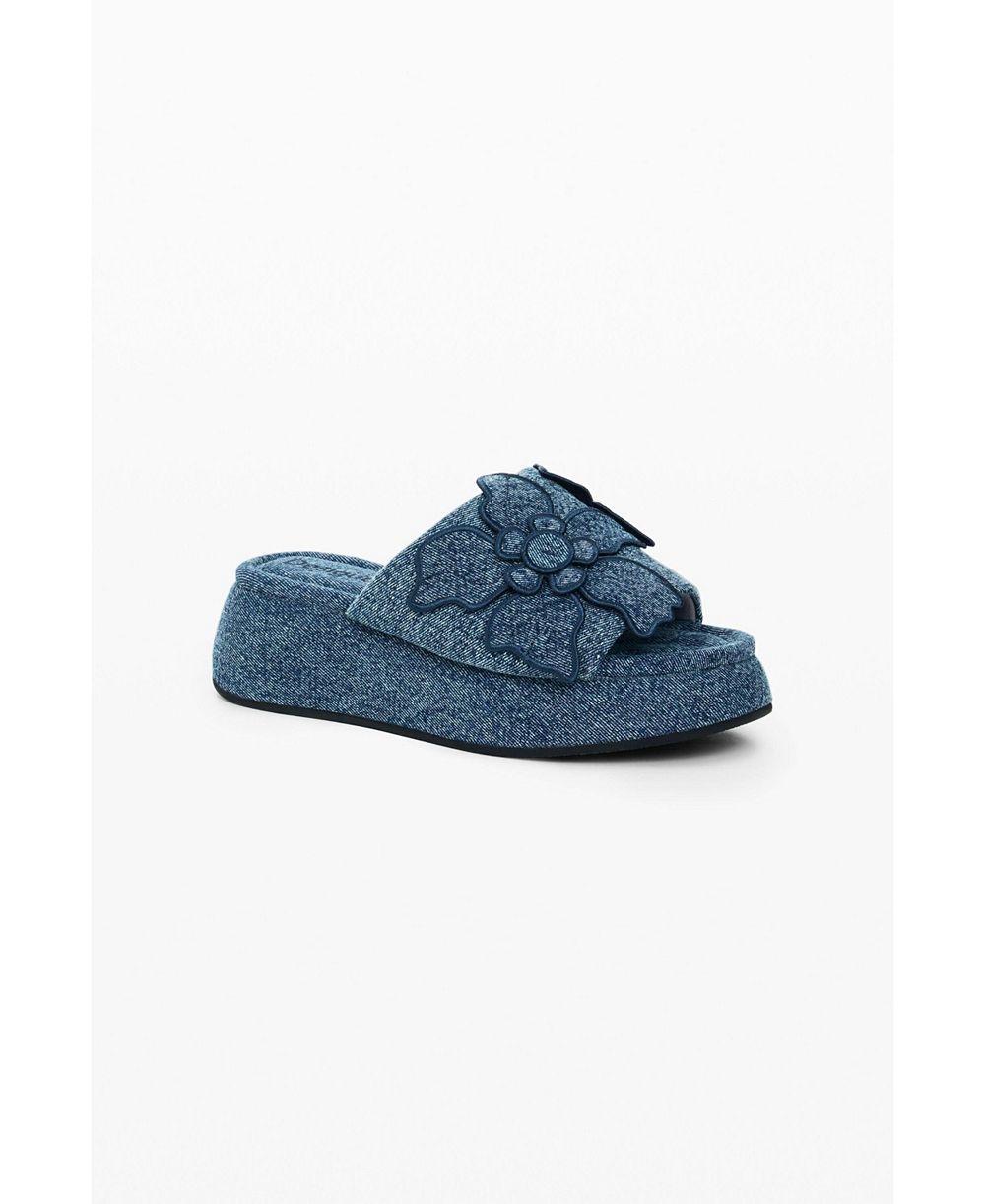 Desigual Women's Platform Denim Sandal
