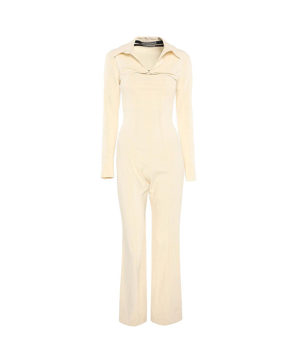 Pre-Owned Jacquemus Women's Gabardine Cut-Out La Montagne Overall