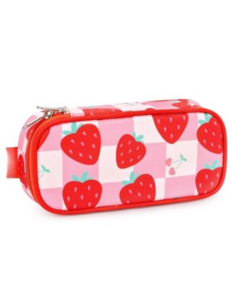 Strawberry checkerboard red medium