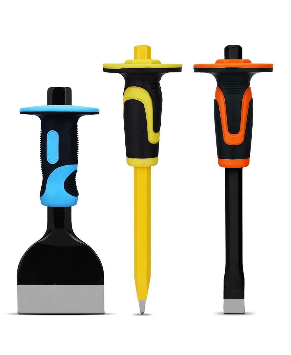 Набор долот для каменной кладки XDOVET Masonry Chisel Set 3pieces Heavy Duty Concrete Stone Demolition
