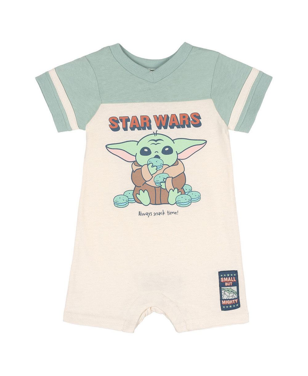 Ромпер The Mandalorian Grogu для малышей (от 2 до 3 лет), спортивный комбинезон