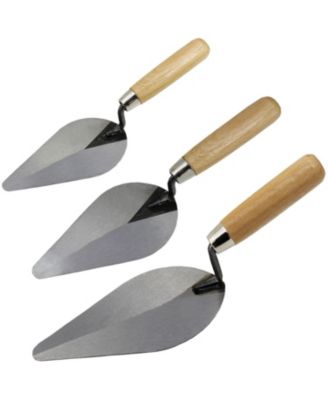 XDOVET Brick Trowel Set Wood Handle Masonry Tool