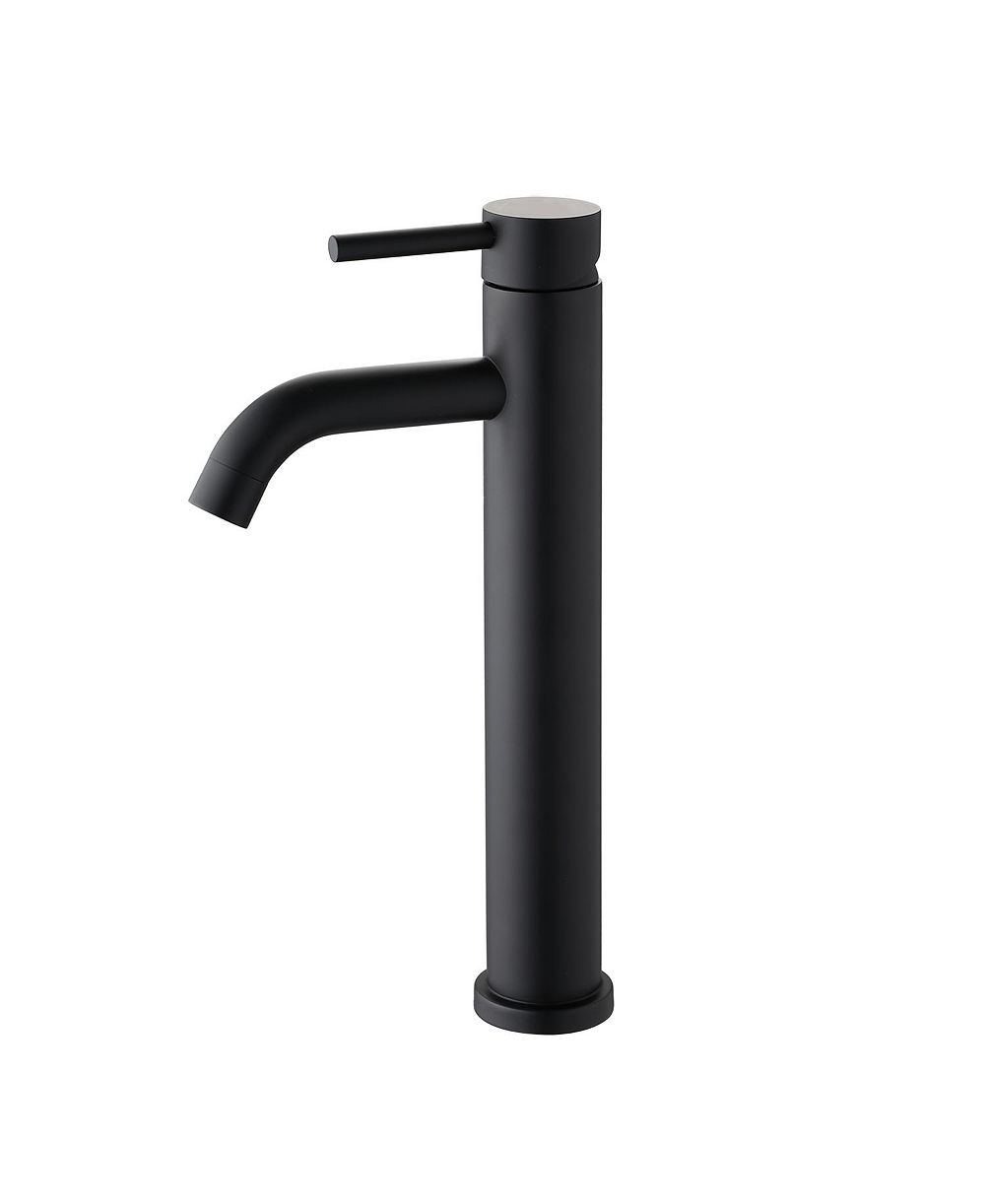 Смеситель для раковины BUSDAYS Single Hole Single Handle, Brushed Nickel/Brushed Gold