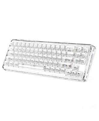 Lamicall X71 68% Transparent Tri-Mode Hot Swap RGB Mechanical Keyboard