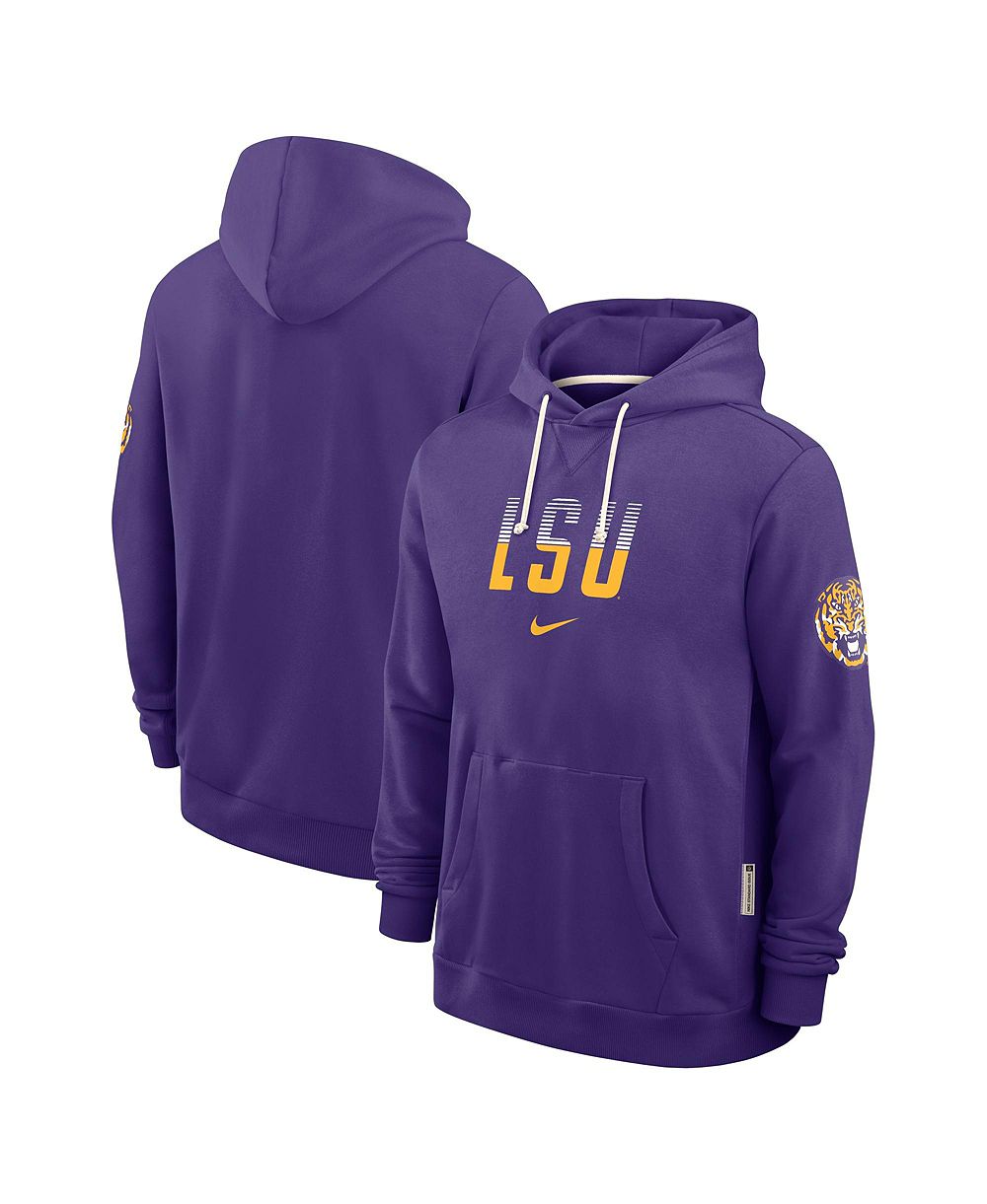 Nike Men's Purple LSU Tigers 2026 Sideline Standard Issue Dri-FIT Hoodie