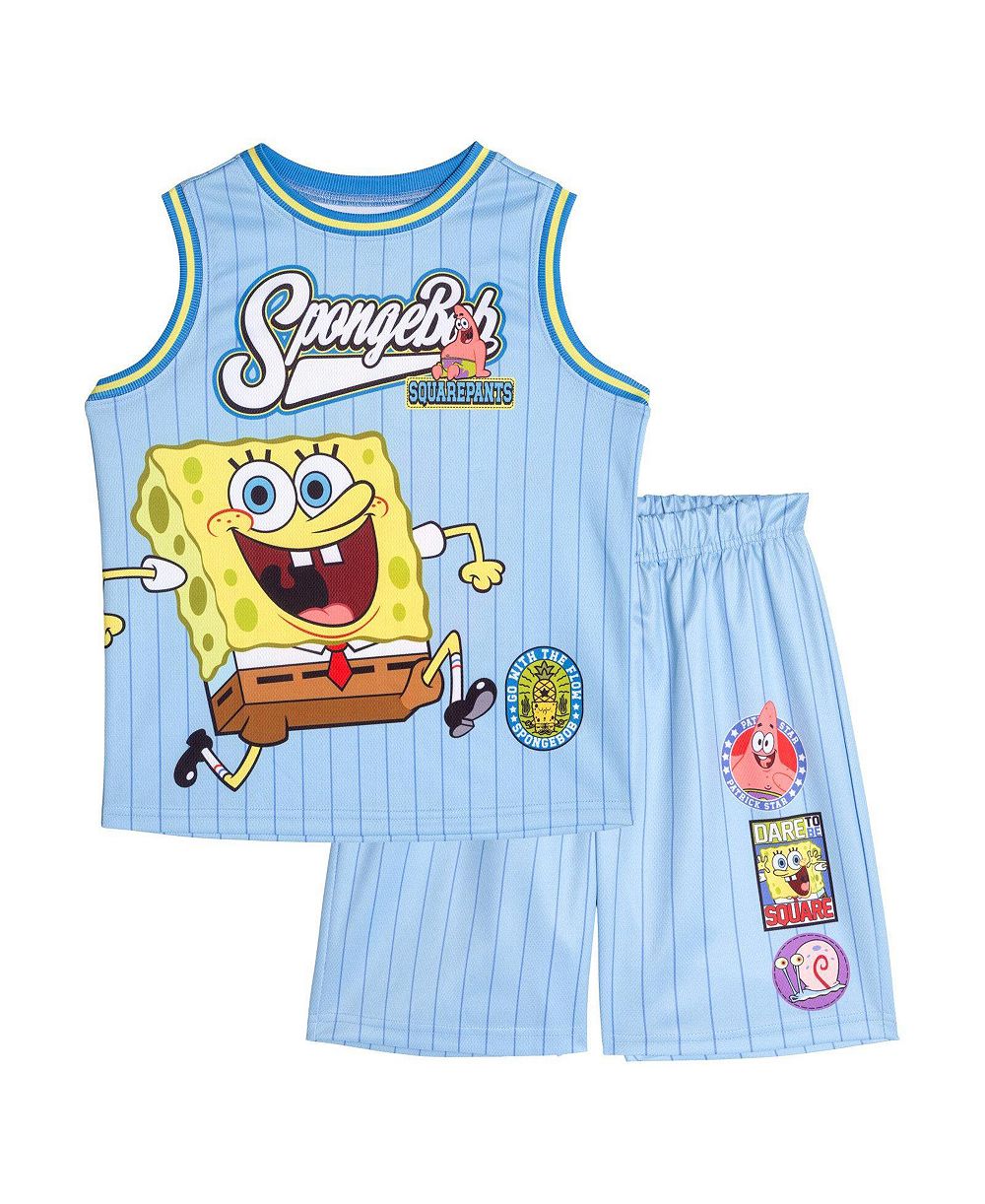 Комплект из 2 предметов SpongeBob SquarePants для мальчиков (5T-20T) майка и шорты