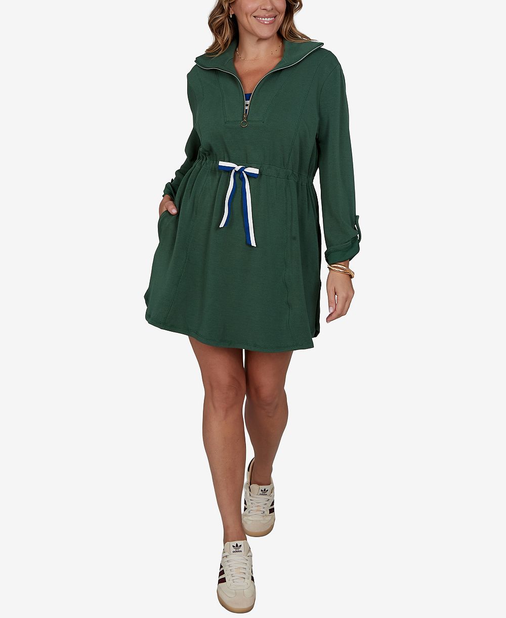 Ruby Rd. Платье Plus Size Stripe Trim Drawstring Waist