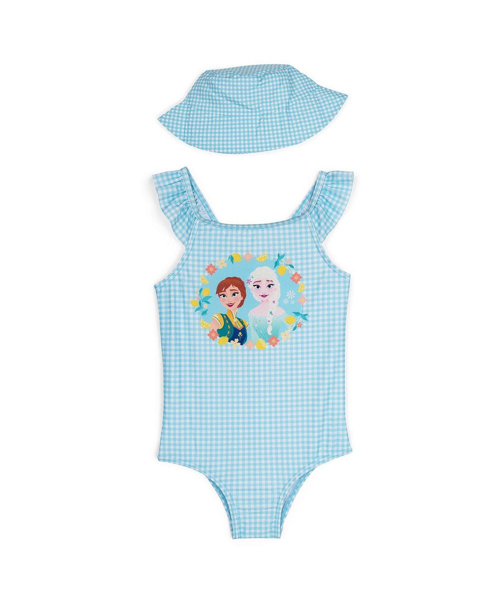 Комплект из купальника и панамы Frozen для девочки-ребенка (2T-5T) Minnie Mouse