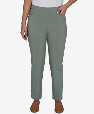 Alfred Dunner Women's Provence Millennium Flat Front Pants