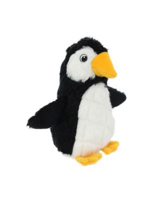 Mighty Jr Arctic Penguin, Durable Plush Squeaky Dog Toy
