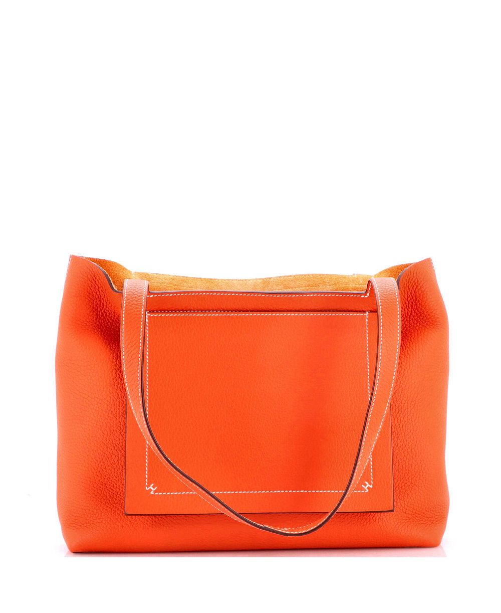 Pre-Owned Hermes сумка-тоут 31 Cabasellier из кожи Clemence