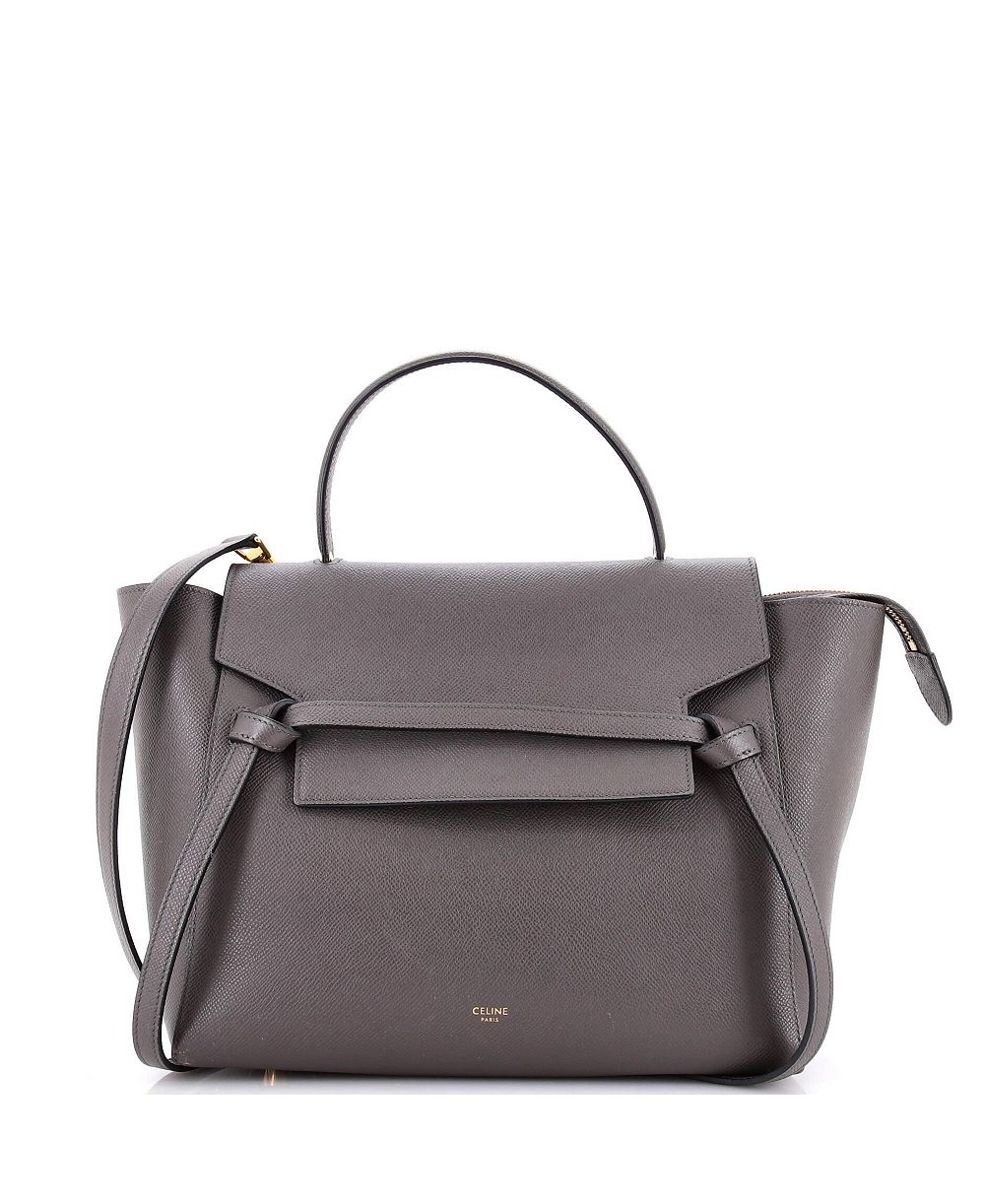 Pre-Owned Celine маленькая сумка-ремень из текстурированной кожи