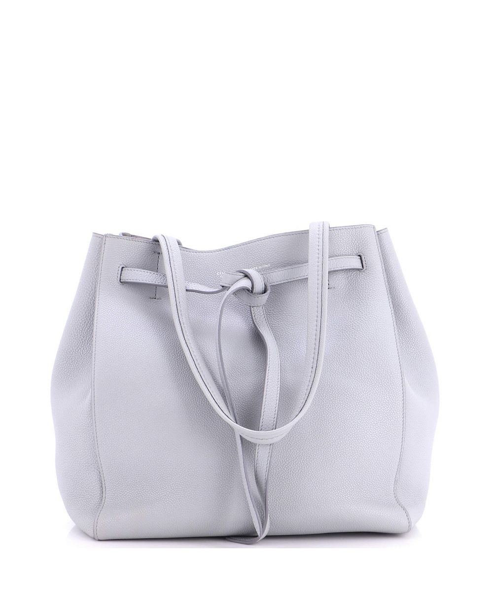 Б/У Celine Medium Phantom Tie Cabas Tote Leather