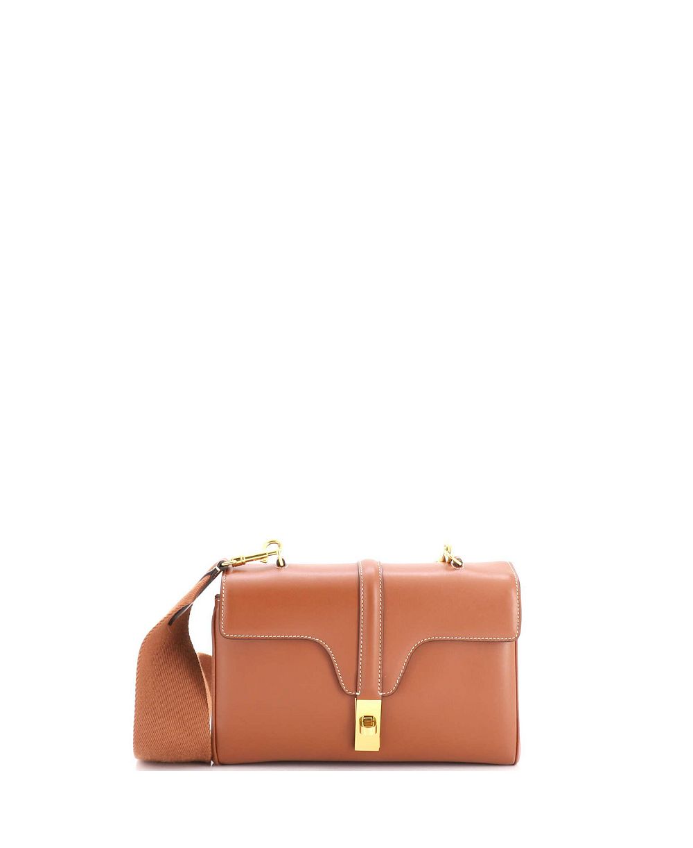 Pre-Owned Celine Teen Soft 16 Bag Smooth Calfskin