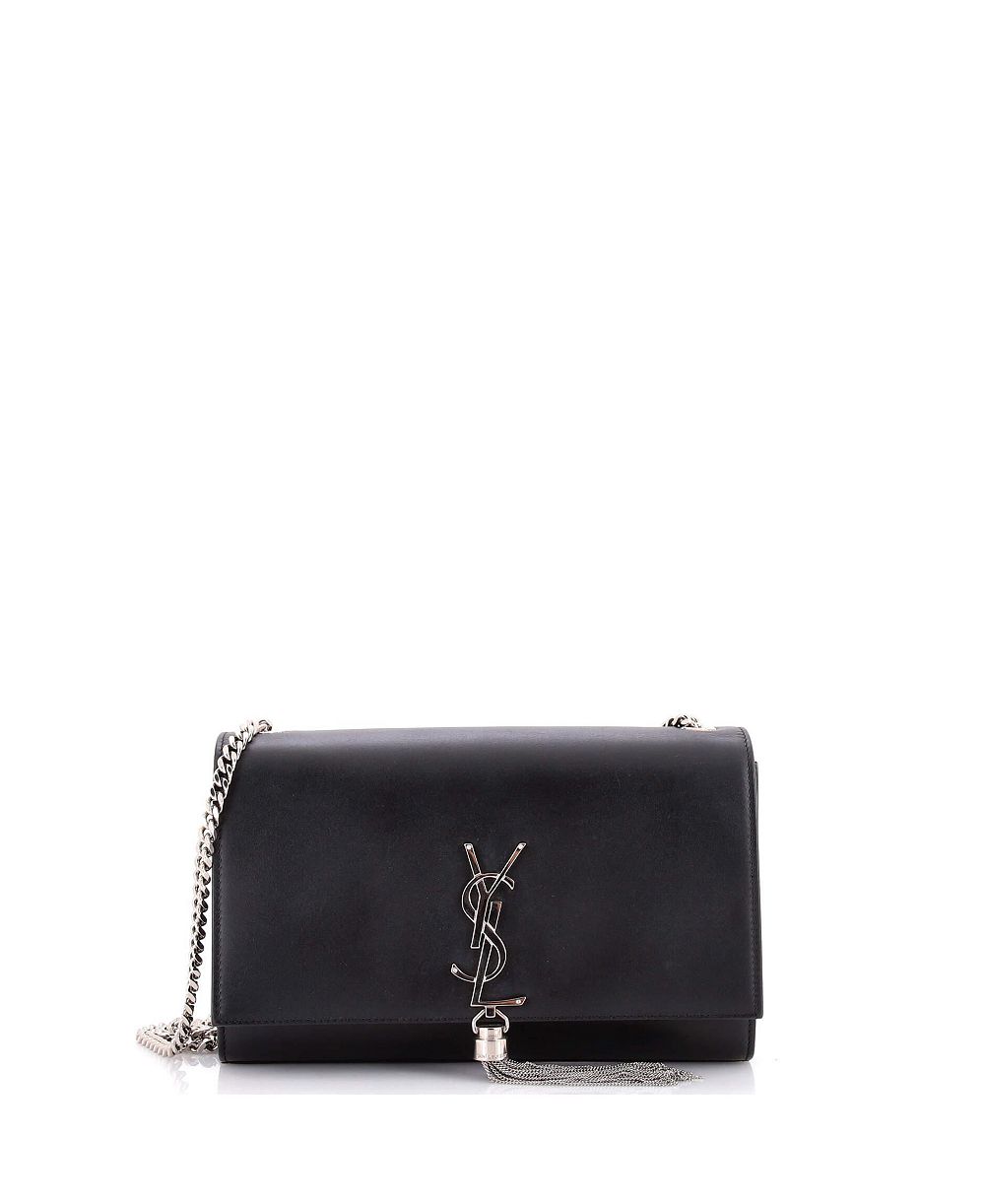 Б/у средняя сумка через плечо Classic Monogram Tassel от Saint Laurent из кожи