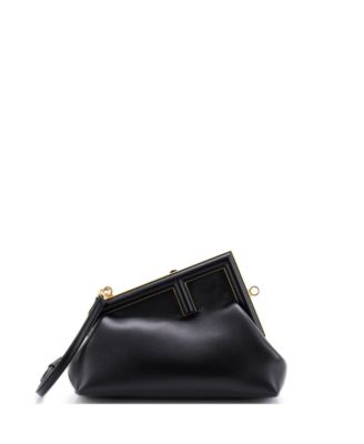 Маленькая кожаная сумка Fendi First, б/у