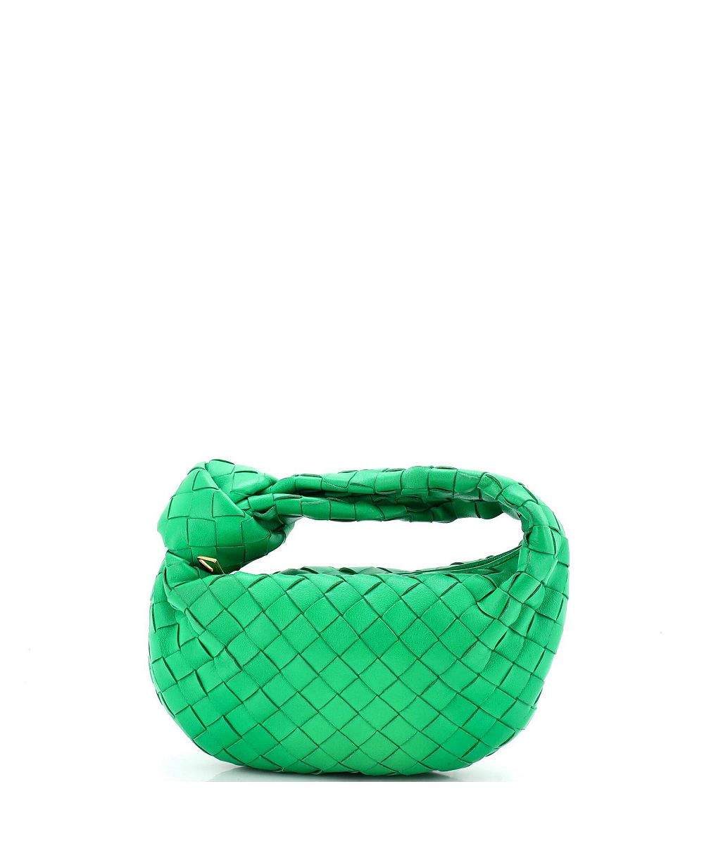 Подержанная сумка Bottega Veneta Mini BV Jodie Hobo Intrecciato Nappa