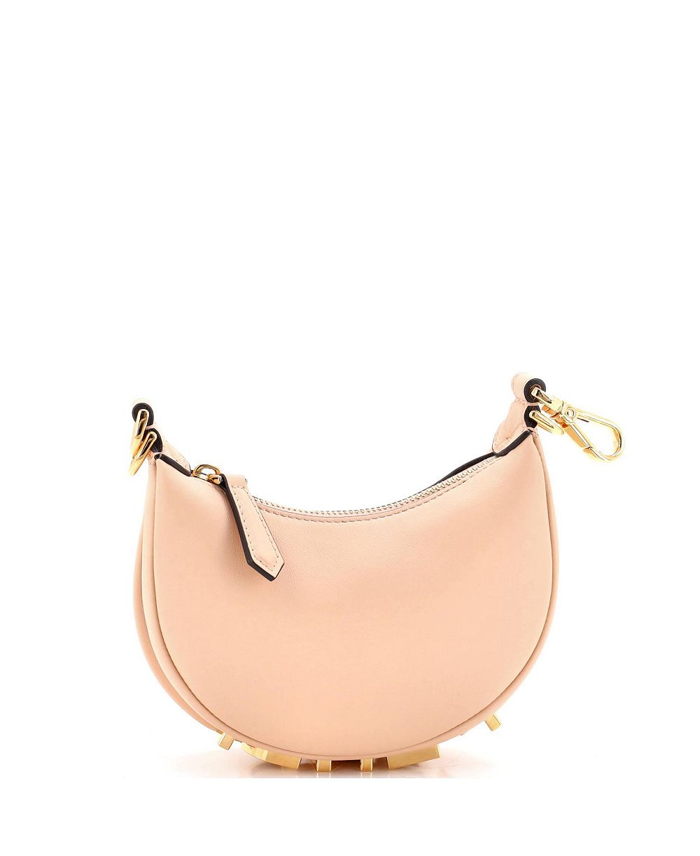 Pre-Owned Fendi Nano Fendigraphy Bag Leather