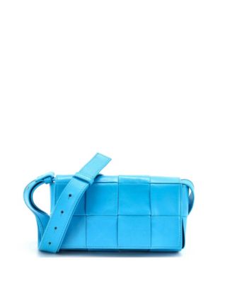 Б/у сумка Bottega Veneta Small Cassette кросс-боди макси из кожи Intrecciato