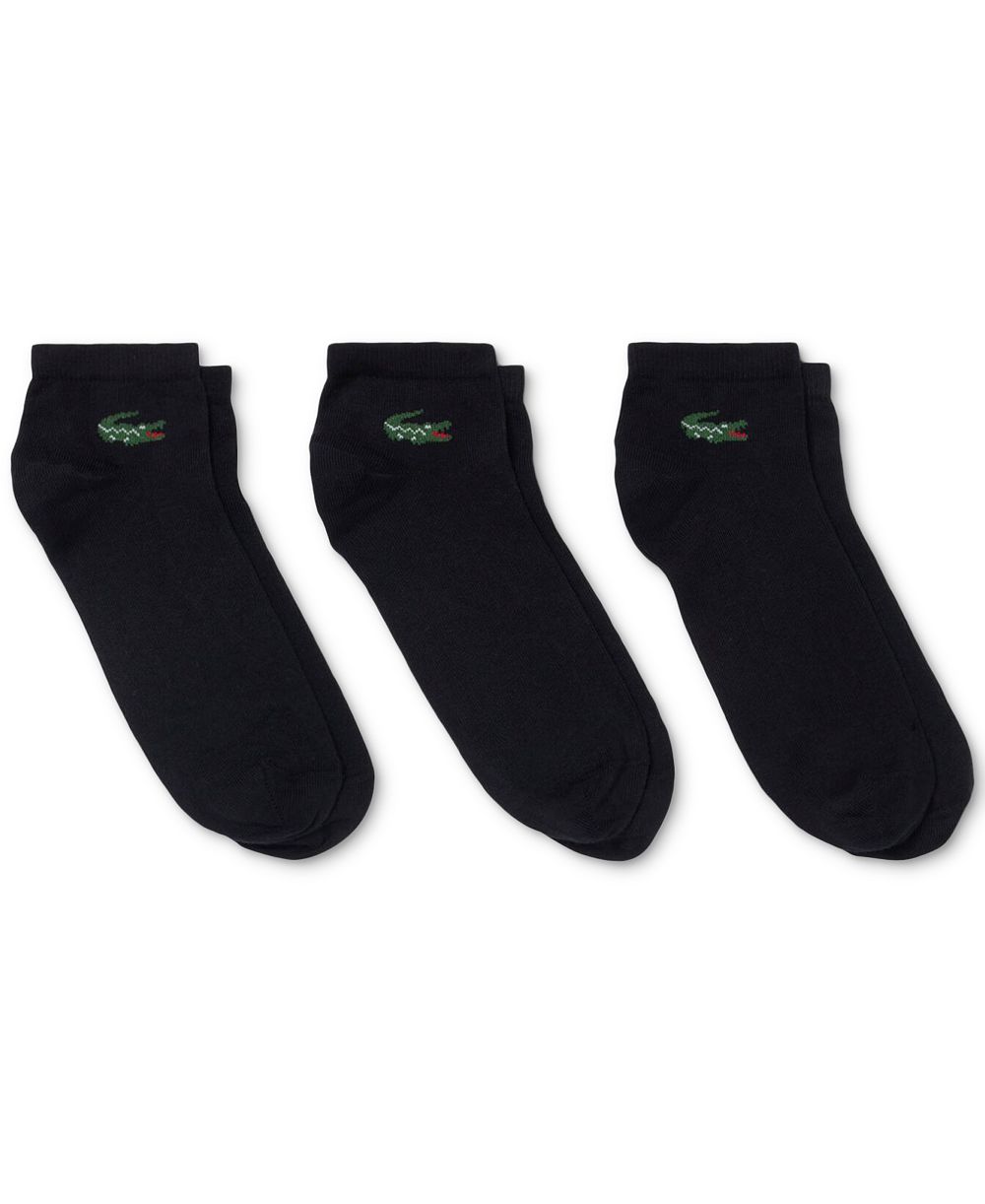 Мужские носки Lacoste с рибаной на щиколотке, 3 шт.