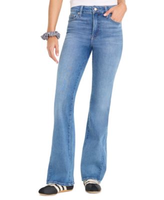 Good American Women's Soft Tech Good Classic Bootcut High-Rise Jeans