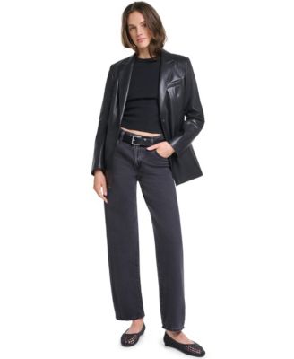 Levi's Women's Laydown Collar Single-Breasted Blazer