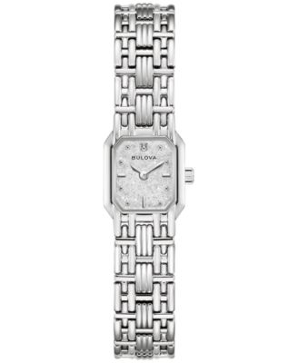Женские часы Bulova Goddess of Time Sophia Silver-Tone Stainless Steel 16mm