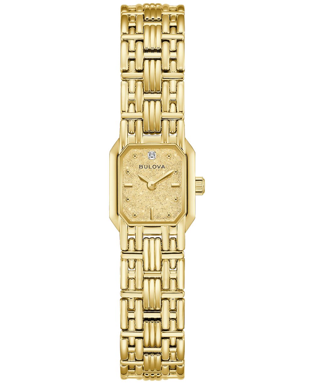 Bulova Women's Goddess of Time Sophia Gold-Tone Stainless Steel Bracelet Watch 16mm