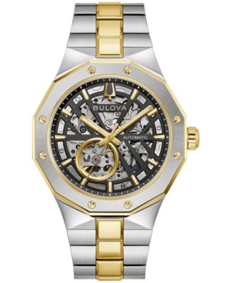 Bulova Мужские автоматические часы Prestige, стальной браслет, 42mm
