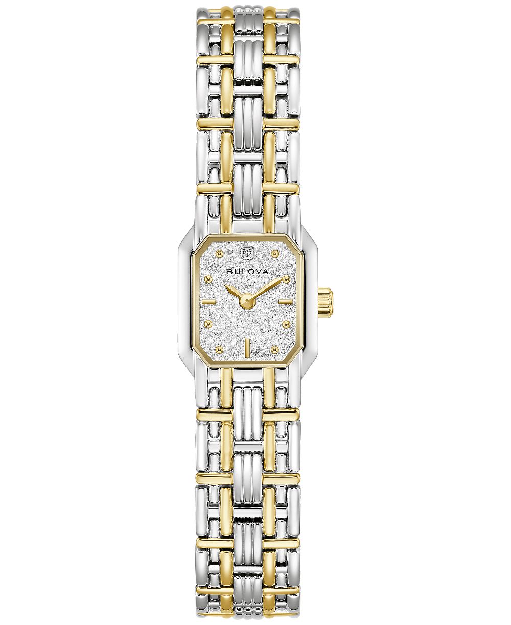 Bulova Women's Goddess of Time Sophia Two-Tone Stainless Steel Bracelet Watch 16mm