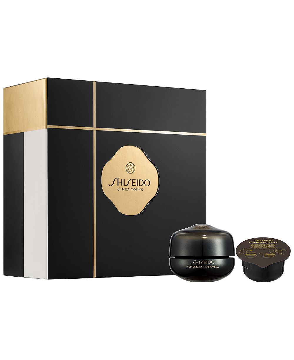 Набор из двух кремов Shiseido Future Solution LX для регенерации кожи вокруг глаз и губ
