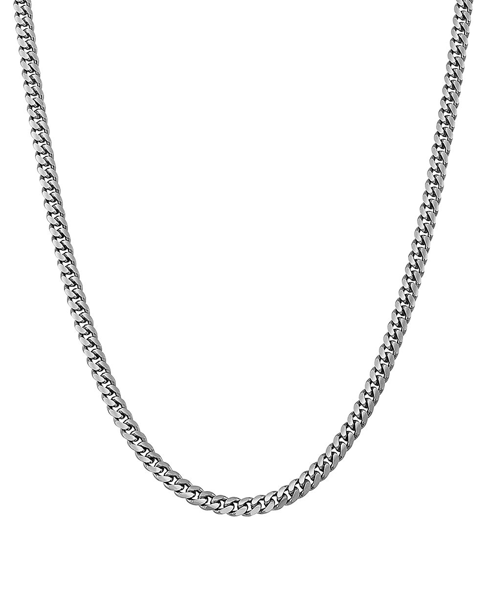 Italian Silver серебряная цепь Cuban
