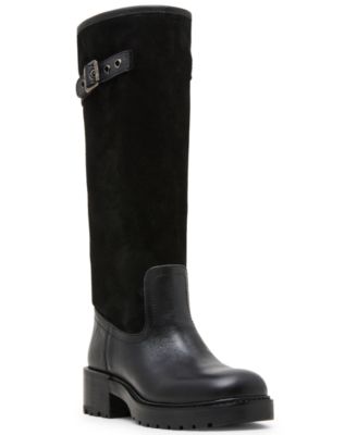 Steve Madden Women's Ramble Lug-Sole Tall Riding Boots