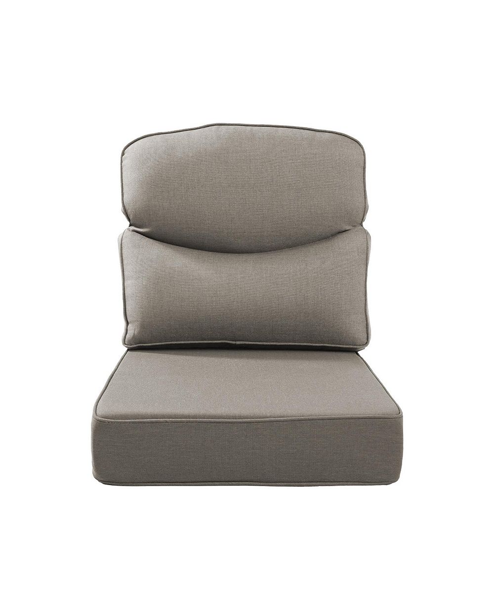 Pocassy 6 Inch Thick 24" x 24" Outdoor Deep Seating Cushion Set Indoor And Outdoor Seat / Back Cushion