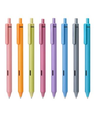 8 pcs vintage multicolor ink