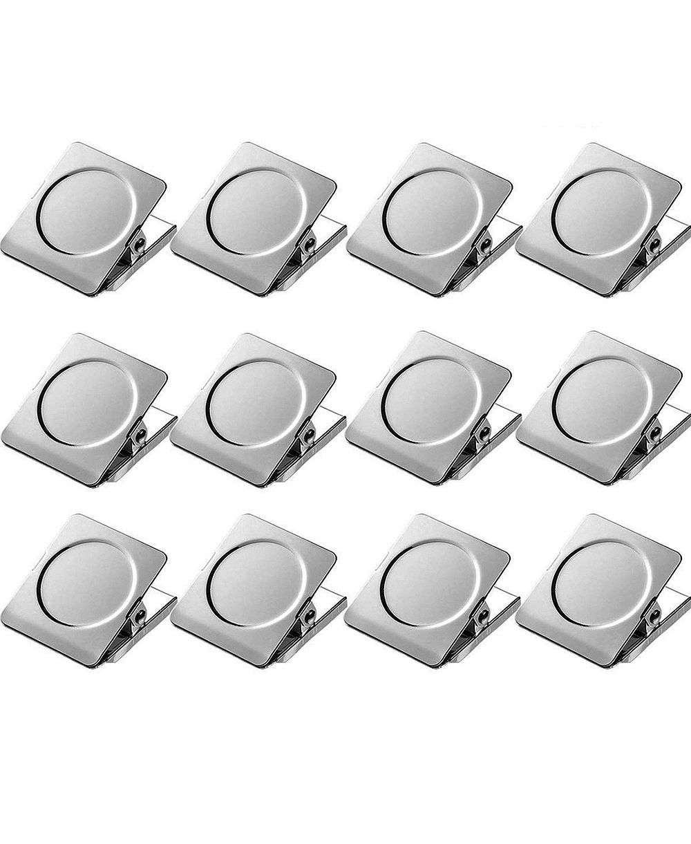 Металлические магнитные зажимы DANRONG Heavy Duty Metal Magnetic Clips Extra Strong For Whiteboard Office Refrigerator Classroom
