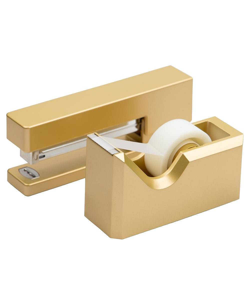 Набор степлер и диспенсер для скотча DANRONG Desk