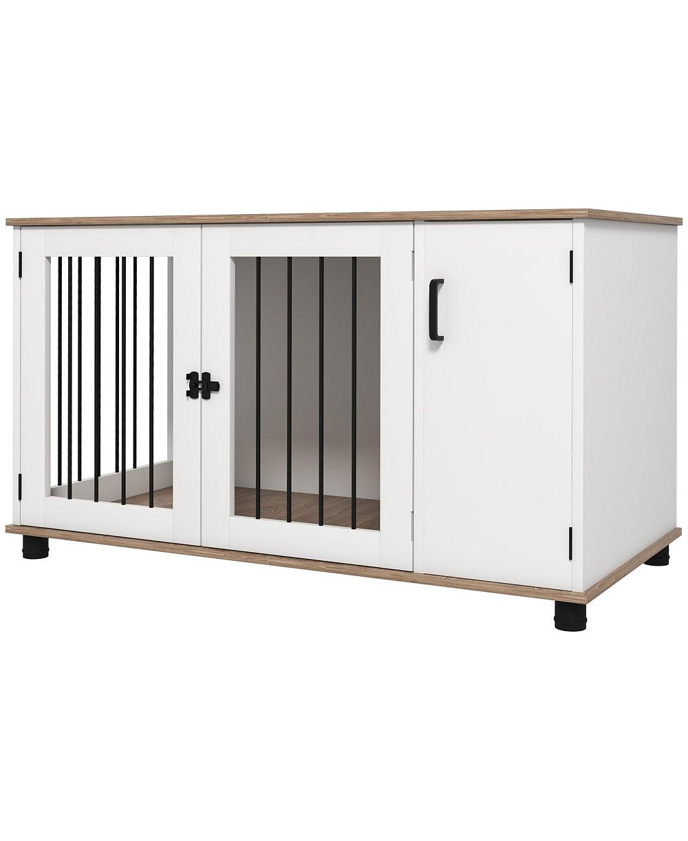 Тумба-клетка RUIE Large Dog Crate с боковым шкафом для хранения