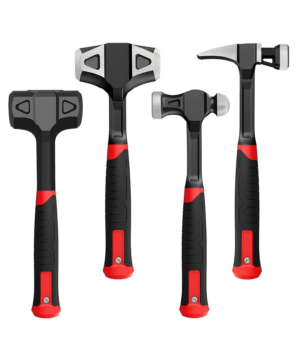 Набор молотков XDOVET Carbon Steel Rubber Grip