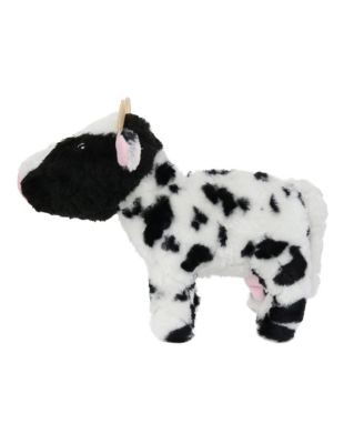 Mighty Farm Cow, Durable Plush Squeaky Dog Toy