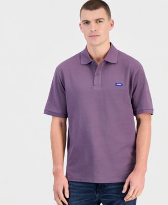 Мужская поло-рубашка Hugo Boss Nolitos из хлопка с коротким рукавом