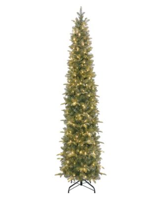 Искусственная ель Puleo International 90" Pre-Lit Yardley Spruce Pencil Tree