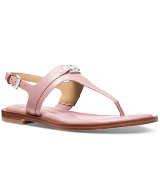 MICHAEL Michael Kors Women's Mandy Logo Slingback Thong Sandals