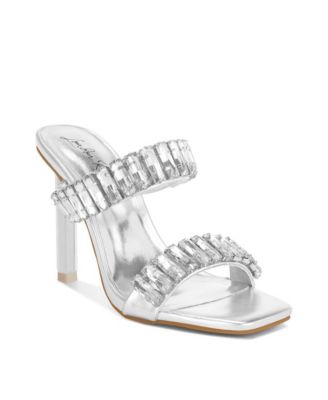 London Rag Женские босоножки Leonardi Oversized Crystal Baguette Stone